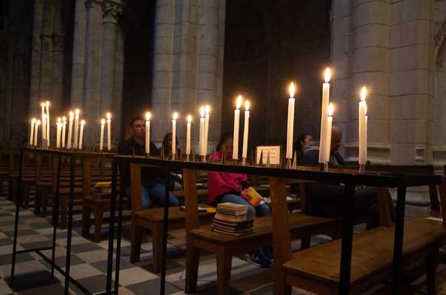 Candles in Church