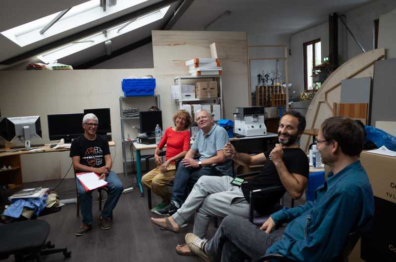 La fab du fablab de la Ressourcerie la mine